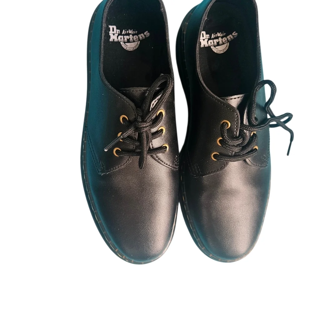 Dr Martens Zavala Low Oxford Black Lace Shoes Size 8M